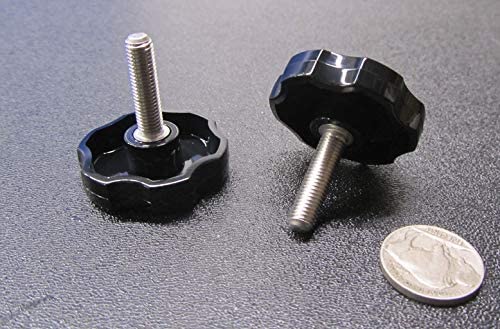 Stainless Rosette Thumb Screws FT 1/4"-28 x 1.00" Length 10 Pcs