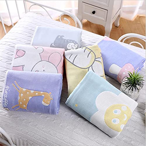 Serviette de Bain bébé Couverture De Bébé Coton Gauze 6 Couches Été Et Automne Enfants Couverture De Couette De Couette De Couette De Couette