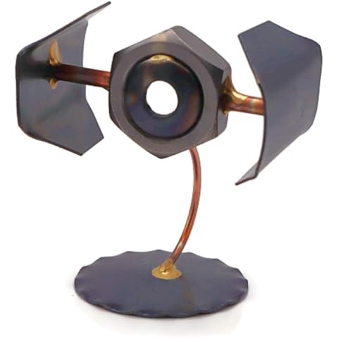 Tie Fighter Collectible Handmade Metal Art Figurine, Desk Accessories, Trophy, Boss...