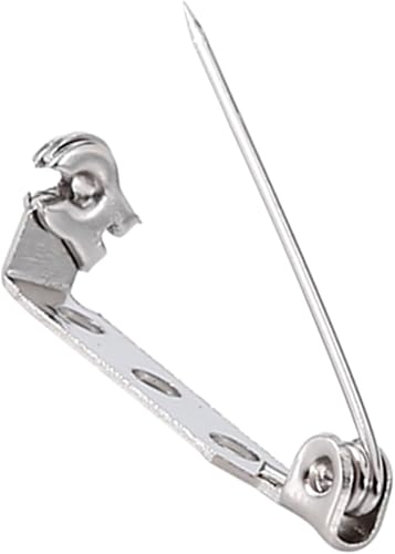 Miniatura 4 de Walfront 50 pines de seguridad para barra, broche de cierre, varios tamaños, tres agujeros, juego de broches de hierro para acolchar, mantas,