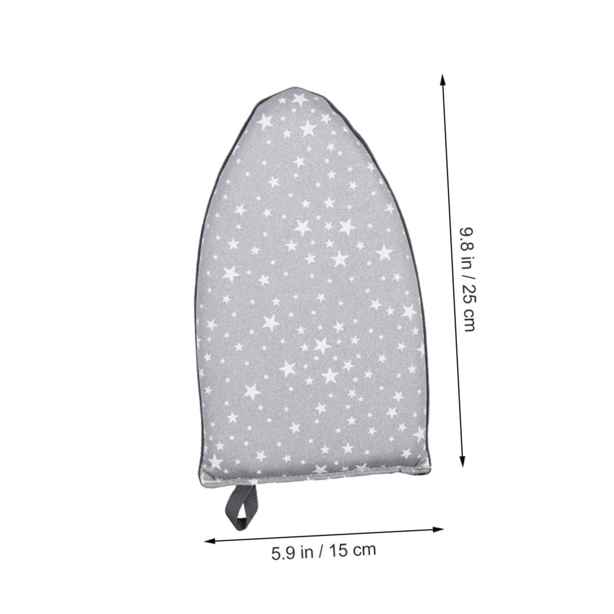 ULDIGI Lightweight Mini Ironing Board Soft Sponge Polyester Mesh Handheld Anti-steam Mitt Garment Ironing Glove Portability Easy to Use