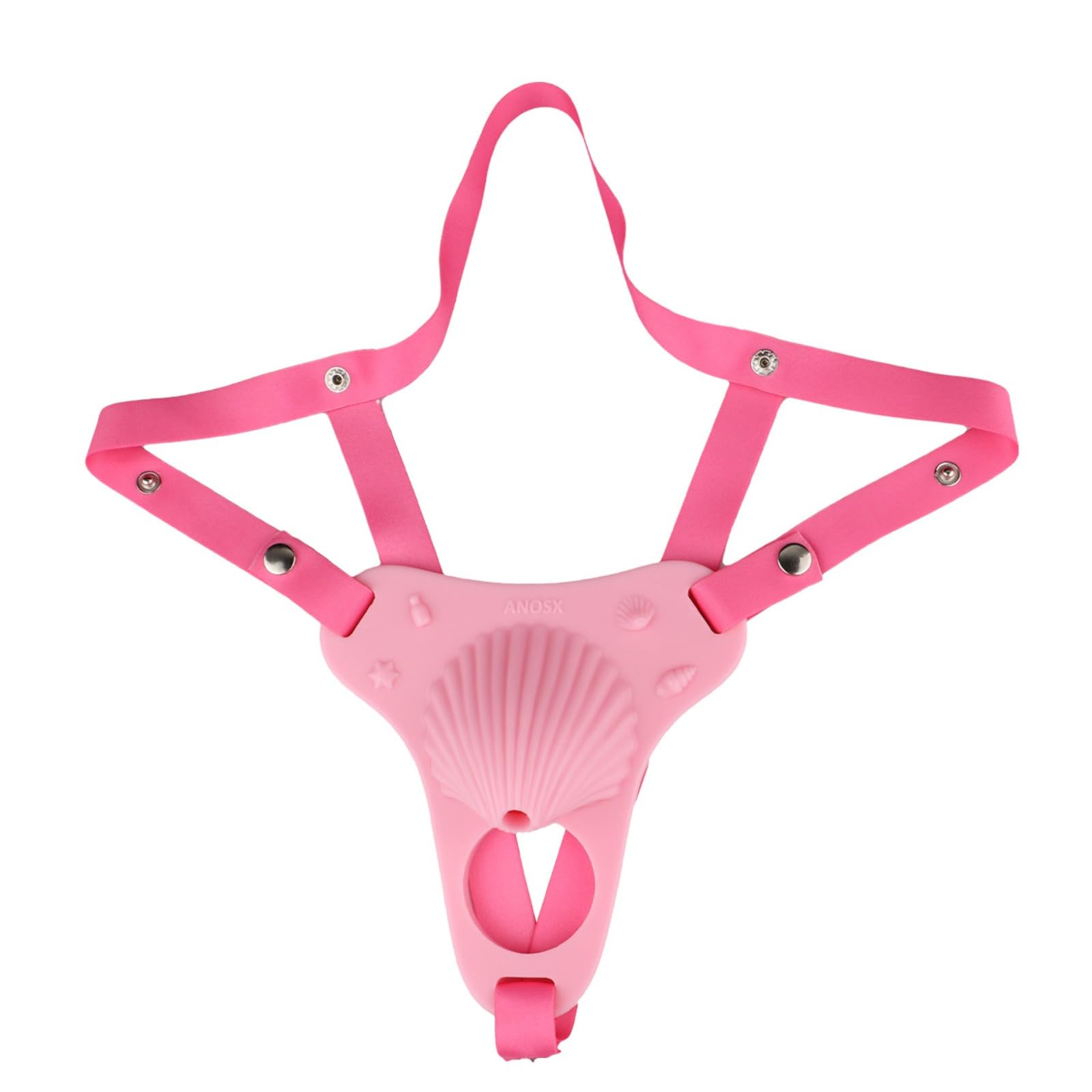 Cage de Chasteté pour Pénis en Silicone Sex Toýs Homme Cage Chastetée pour Sissy avec Ceinture Rose Chastity Cage Légère pour Immobiliser le Pénis et Les Testicules d'un Homme (D)