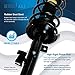 Detroit Axle - 8pc Struts Shocks Kit for 2004-2009 Mazda 3, 2006-2010 Mazda 5, 2 Front Struts & Coil Spring 2 Rear Shock Absorbers 4 Front Rear Sway Bar Links 2005 2007 2008 Replacement Suspension