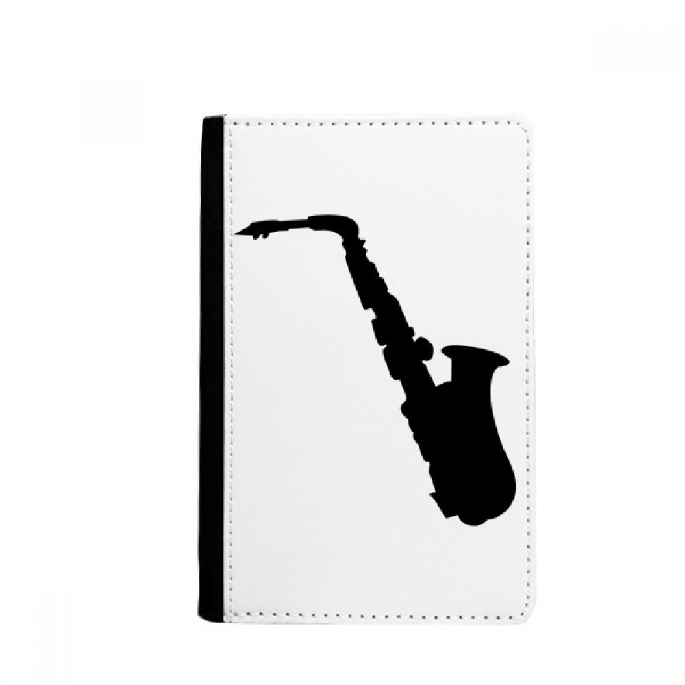 DIYthinker Sax Classical Music Listening Fresh Passport Holder Notecase Burse Wallet Cover Card Purse