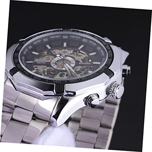 Montre automatique mécanique étanche acier inoxydable