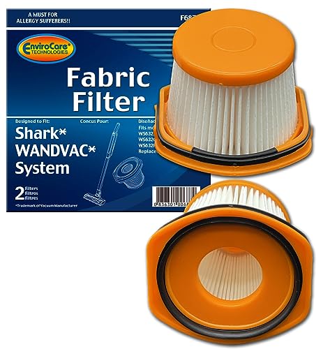 Filtres Shark Wandvac EnviroCare pour un salon propre