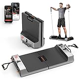SQUATZ Apollo Fitness Board - Foldable Multifunctional Workout Device with Standard, Eccentric, and