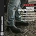 ROCKROOSTER Gammon Slip On Work Boots for Men, 6