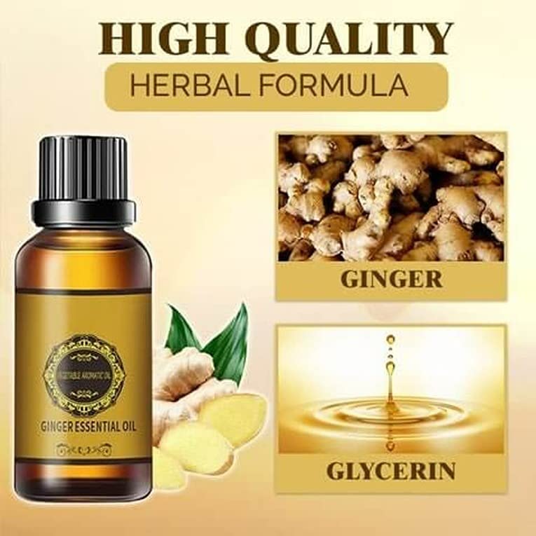 Bejoy Therapy Oil (Ginger) - Pack of 1 (30 ML) -Infused Wellness for Everyday Use Bejoy Therapy Oil (Ginger) - Pack of 1 (30 ML) -Infused Wellness for Everyday Use