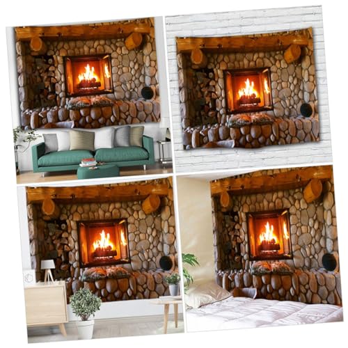 Tapiz de Navidad ORFOFE ideal para decorar el dormitorio y crear fondos en eventos 3