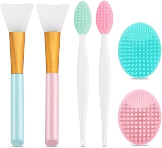 Cepillo de limpieza facial de silicona, 2 cep...