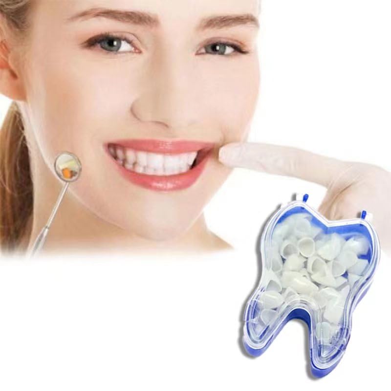 Temporary Crowns for The Upper Teeth to Repair Broken Teeth and Restore Your Smile