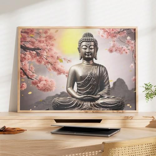 Image artistique Bouddha : la solution pour sublimer un grand mur vide - 2