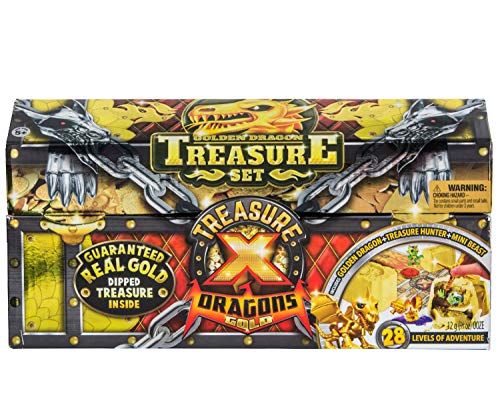 TREASURE X S2 Chest Toys (3 Pack), Gold