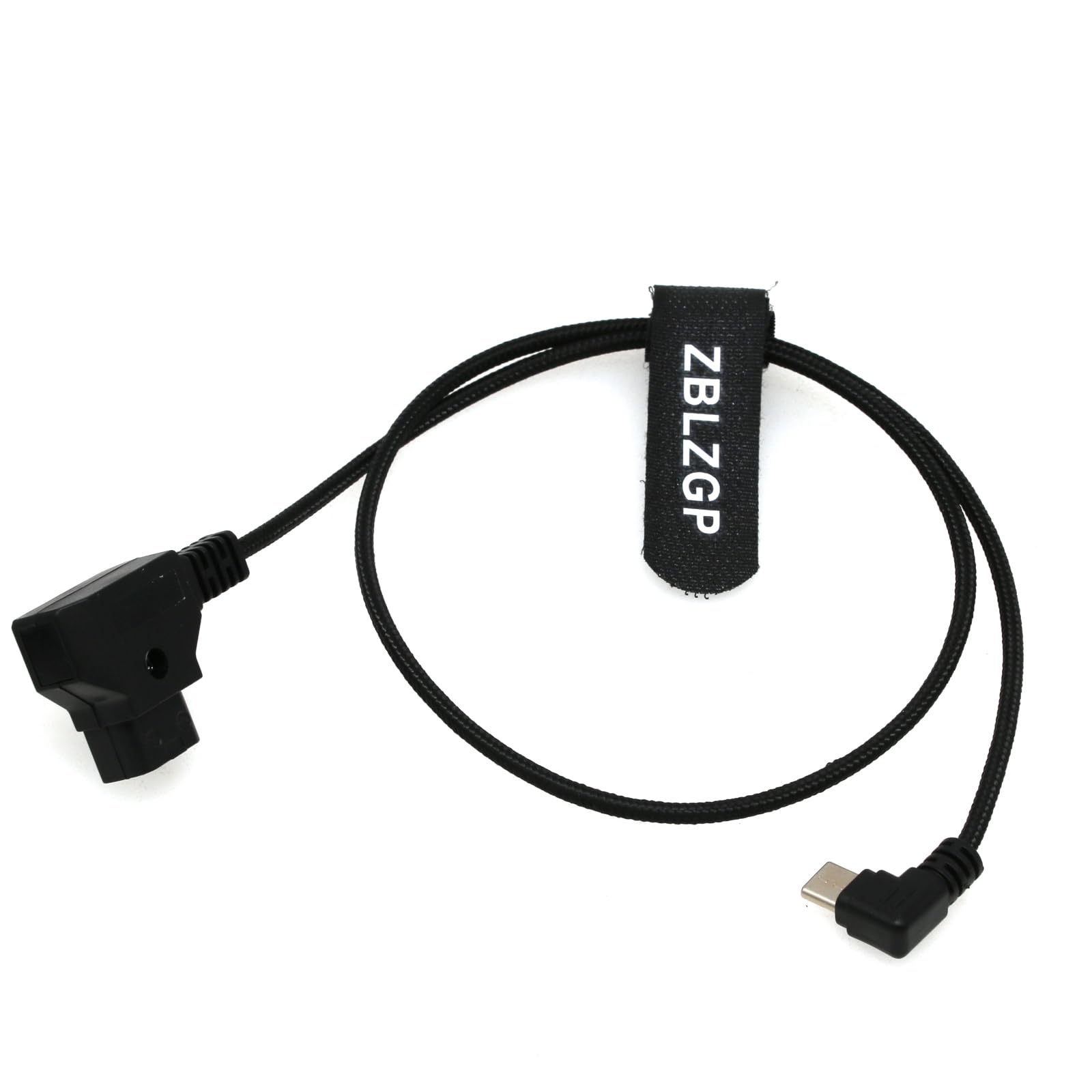 ZBLZGP USB C Phone Tablet Device Type C to D Tap Power Supply Cable for Camera (Elbow USB C)