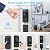 WiFi Front Door Lock Set with Handle, Featuring Fingerprint Keyless Entry, Smart Keypad with Lever Handles, Electronic Screen + WiFi Gateway, App Control, Auto-Lock, and Voice Control