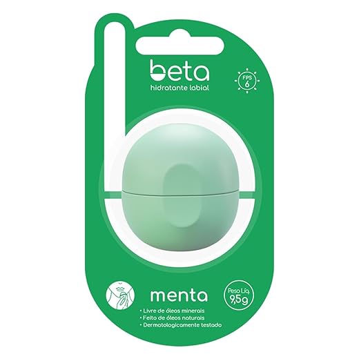 Beta Hidratante Labial - Menta 9,5g