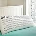 Body Pillow Cover Dream Explanation Long Body Pillowcase for Bed Machine Washable Silky Pillow Protectors with Zipper 20"x 54"