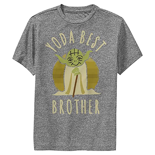 T-shirt Star Wars Yoda enfant top manches courtes garçon fan de Star Wars