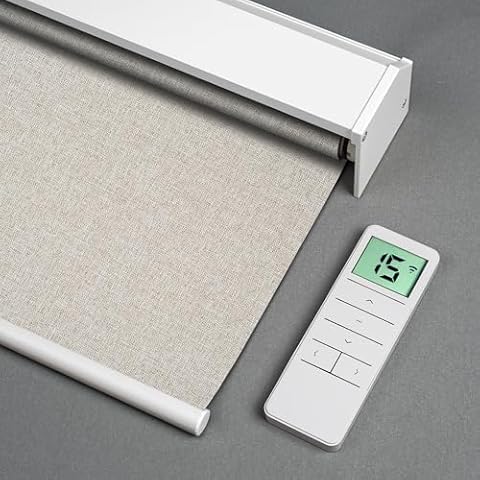 Tokblind Motorized Blackout Roller Blind Cover