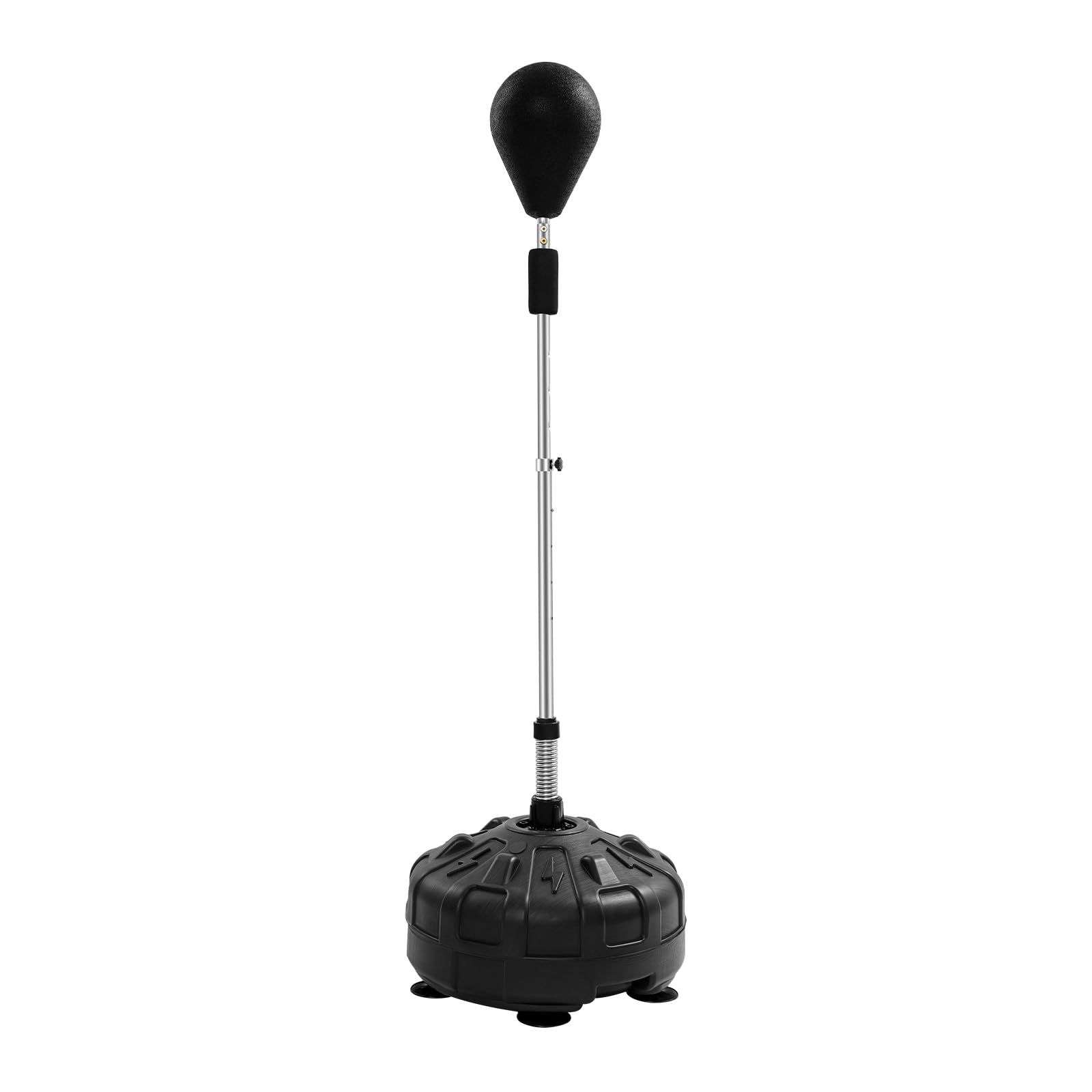 Sacco da boxe in piedi, regolabile in altezza, angolo di rimbalzo di 90°, sacco da boxe, robusto e durevole, pera da boxe, per adulti, supporto per vox