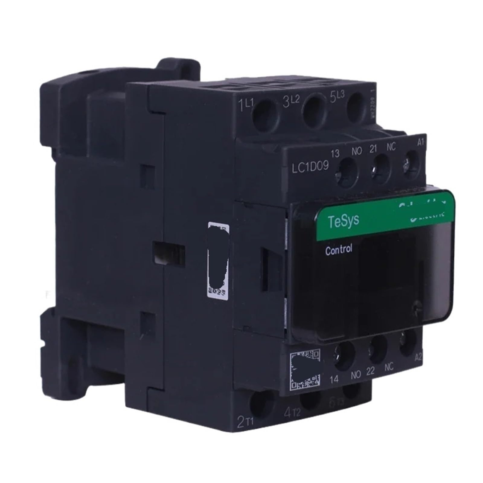 Stycznik trójbiegunowy AC LC1D09A, 3 fazy, 50/60 Hz, napięcie cewki 24 V, 110, 220, 380(110v)