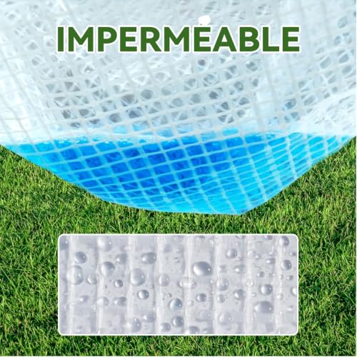 Red de proteccion solar blanca lavable y resistente a desgarros para jardin 6
