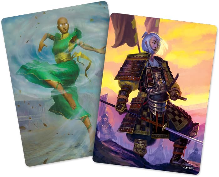 Legend Of The Five Rings: Warriors Of The Wind Clan Pack - Unicorn Clan Expansion Card Game