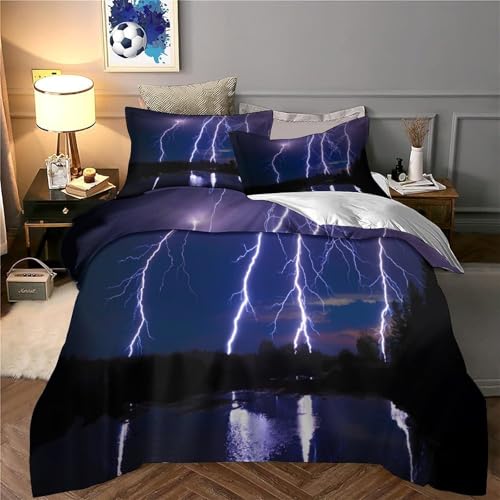 Housse de couette léopard 3D hypoallergénique en microfibre super douce à fermeture éclair - 6
