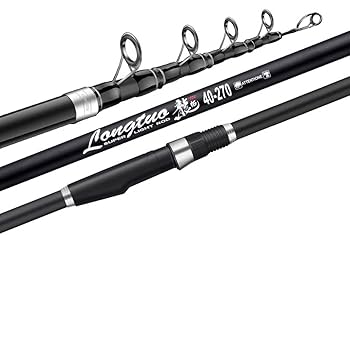 Amazon | 投げ竿 振り出し 釣り竿 炭素繊維 振り出し竿