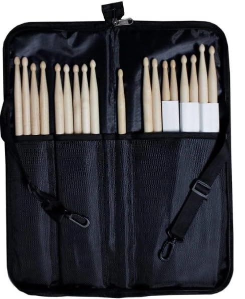 Mexa Stick Bag For Drum Stick & Octopad Stick Padded Quality Front Pocket.-picture-16