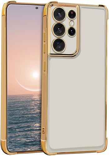 Miniatura 4 de Luhuanx Funda para Samsung Galaxy S21 Ultra, Galaxy S21 Ultra Case 5G, Samsung S21 Ultra Case en 6.8 pulgadas con lente de cobertura completa, color