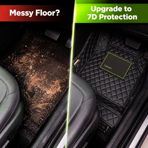 Image of EV MASTER 7D Car Floor Mats for Mahindra XEV 9e Hybrid (2026 Onwards) Complete Set | All Weather | Anti-Slip | Luxury Premium Car Mat | Full Coverage | Custom Fitted Car Foot Mats