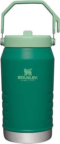 Miniatura 44 de STANLEY IceFlow 2.0 - Vaso con pajilla abatible con asa, 40 onzas, tapa giratoria y popote abatible, botella de agua resistente a fugas, acero