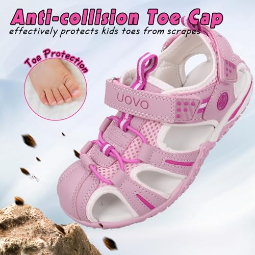 Sandales d'été légères et souples UOVO avec protection intégrale - 4