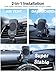 Wireless Car Charger, 15W Fast Charging Auto-Clamping Phone Holder Phone Mount【Windshield+Vent+Dash】 Car Accessories for Women Men fit for iPhone 17 16 15 14 13 12 Pro Max 11 XR XS, Samsung Galaxy