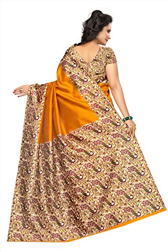 Image of Winza Designer Women Silk saree With Blouse Piece