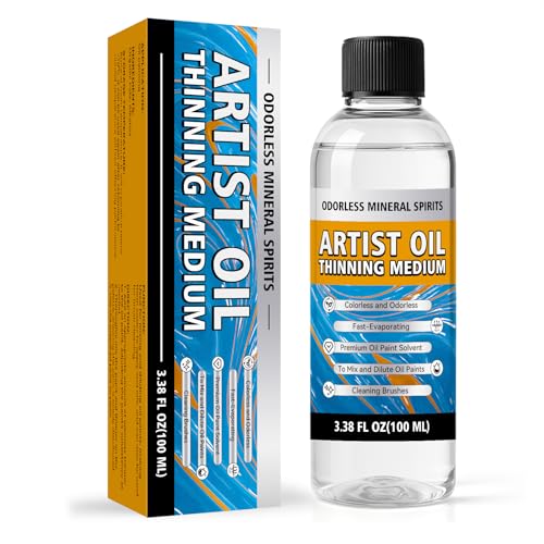 Odorless Mineral Spirits Premium Paint Thinner (100ml)