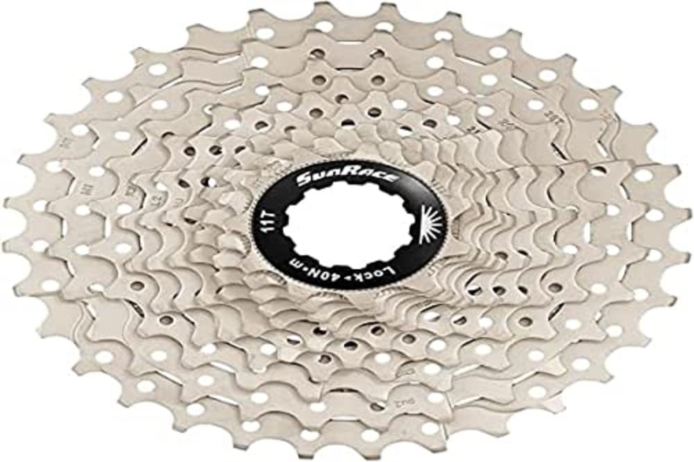 SunRace Unisex's CSRS3 Cassette, Silver, 11-32T