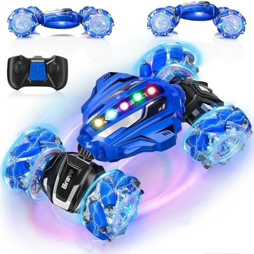 Gesture Sensing RC Stunt Car - Boys Toys Age 6-12,
