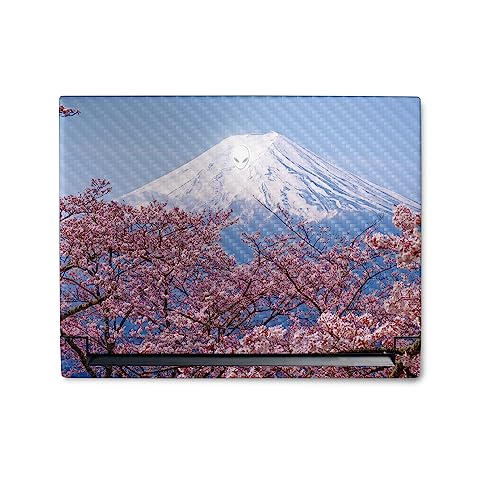 Image of MightySkins Carbon Fiber Skin Compatible with Alienware M18 R1 (2023) Full Wrap Kit - Fuji | Protective, Durable Textured Carbon Fiber Finish | Easy to Apply & Change Styles | Made in The USA