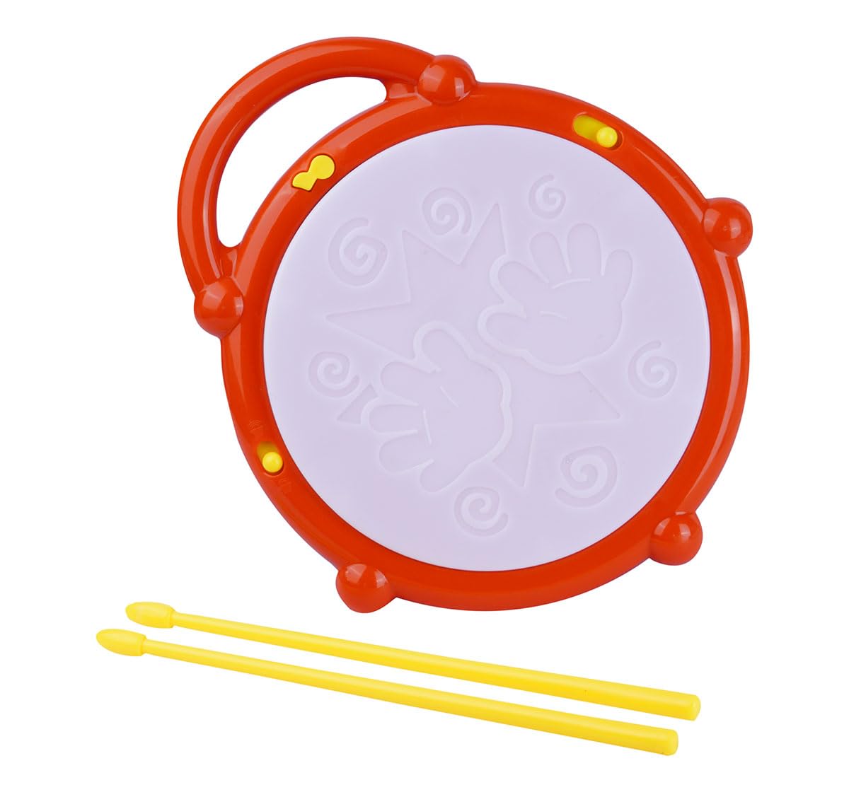 Goyal's Flash Drum Toy with Flash Light & Musical Sound Instrument|3 X AA Battery Operated (Not Included)| Learning & Educational Baby Toy|Birthday Gift for Kids 3 Years-image-6