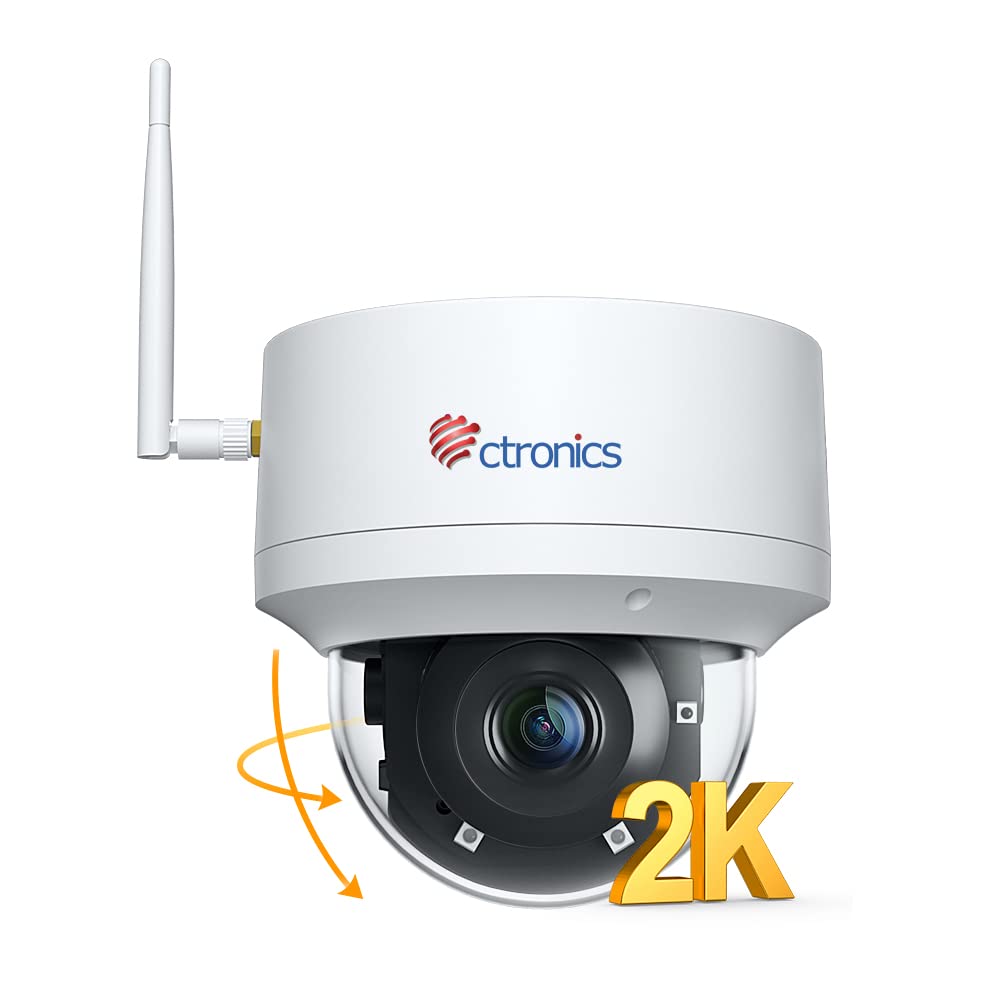 Amazon.co.jp: 【金属製&内蔵メモリ】Ctronics 防犯カメラ 屋外 自動