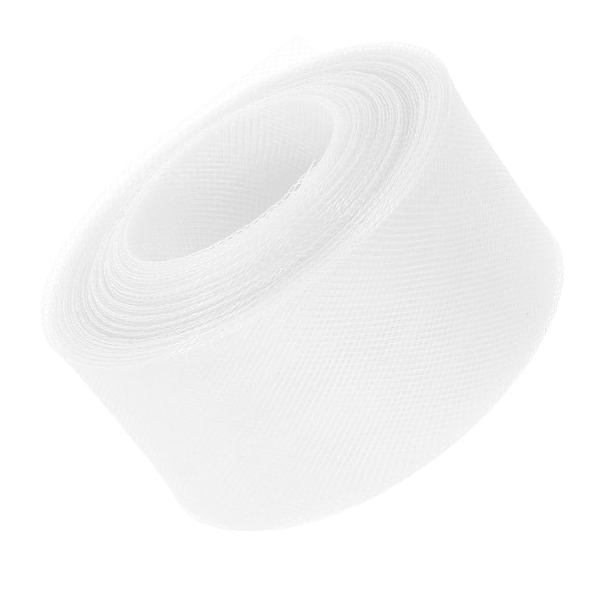 CORHAD Cm Wide Elastic Mesh Band Fishbone for Wedding Polyester Horsehair Trim for Dressmaking
