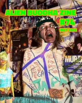 Alien Buddha Zine #74: black and white print