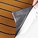 ICOOP Boat Flooring Sea Deck Non-Slip EVA Foam Boat Decking Marine Vinyl Flooring with 3M Adhesive Backing Seadek Waterproof Hydro Turf Marine Mats for Boats Pontoon 94.5