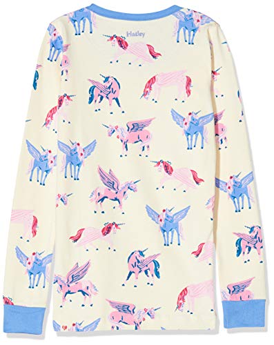 Image of Hatley Girl's Organic Cotton Long Sleeve Printed Pyjama Set Pajama