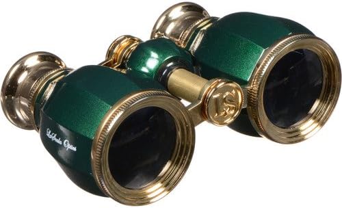 4x30 Hamlet Opera Glass (Green & Gold) LSH 11