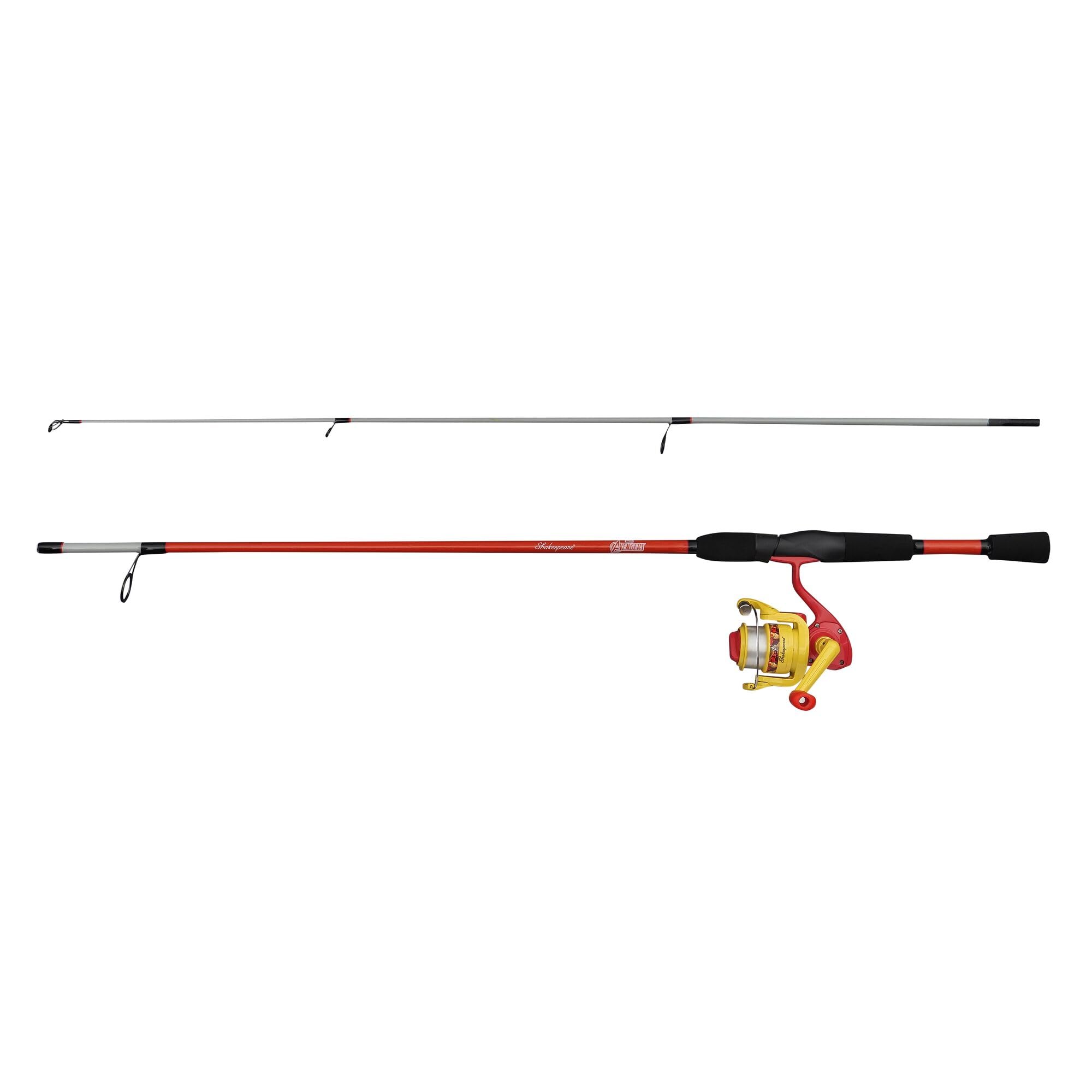 Shakespeare Marvel Youth Spinning Fishing Rod & Reel Combo - Iron Man