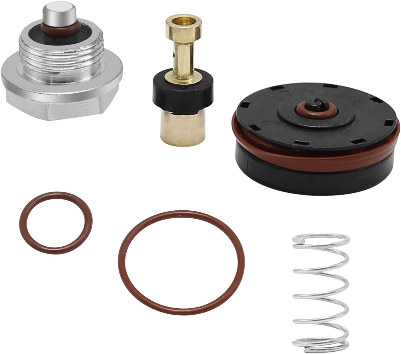 Anxingo N008792 Air Compressor Regulator Repair Kit, Replacement for D55155 D55168 D55167 D55684 1WC94 1WC95 Compressor Regulator Repair